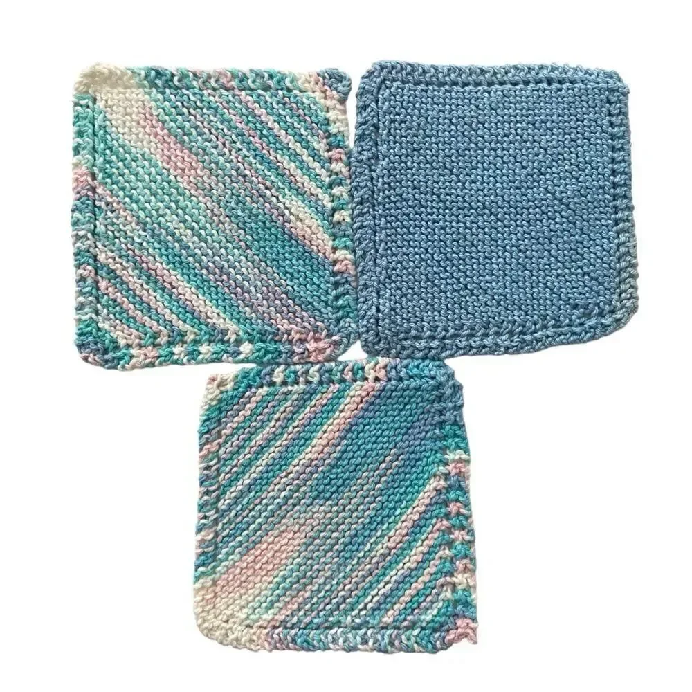 Umarked Handmade Knit/Crochet Dishcloth